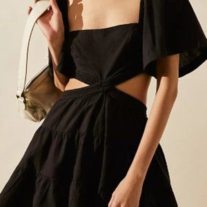 HOST PICK 🖤 BNWT Free People - Cross of Sunlight Mini Dress